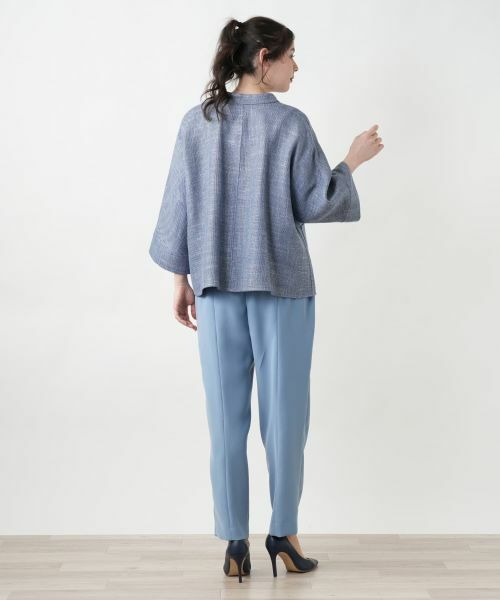 Leilian PLUS HOUSE / レリアンプラスハウス テーラードジャケット | 【店舗人気】ノーカラージャケット【STEFANONI】 | 詳細3