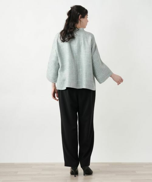 Leilian PLUS HOUSE / レリアンプラスハウス テーラードジャケット | 【店舗人気】ノーカラージャケット【STEFANONI】 | 詳細6