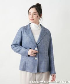 Leilian PLUS HOUSE / レリアンプラスハウス テーラードジャケット | ブレザー【STEFANONI】