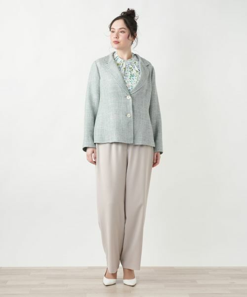 Leilian PLUS HOUSE / レリアンプラスハウス テーラードジャケット | ブレザー【STEFANONI】 | 詳細1