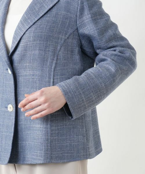 Leilian PLUS HOUSE / レリアンプラスハウス テーラードジャケット | ブレザー【STEFANONI】 | 詳細13