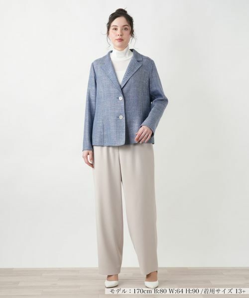 Leilian PLUS HOUSE / レリアンプラスハウス テーラードジャケット | ブレザー【STEFANONI】 | 詳細4