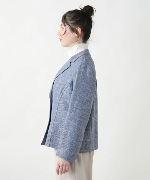 Leilian PLUS HOUSE / レリアンプラスハウス テーラードジャケット | ブレザー【STEFANONI】 | 詳細8