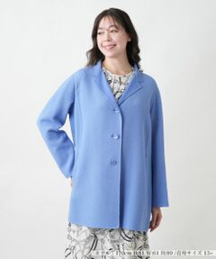 Leilian PLUS HOUSE / レリアンプラスハウス テーラードジャケット | ニットジャケット