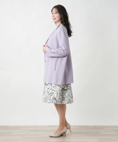 Leilian PLUS HOUSE / レリアンプラスハウス テーラードジャケット | ニットジャケット | 詳細5