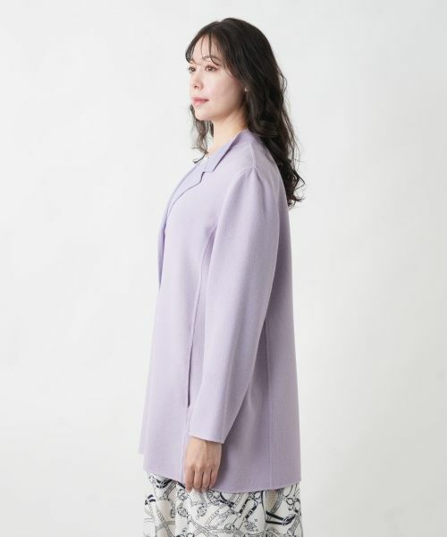 Leilian PLUS HOUSE / レリアンプラスハウス テーラードジャケット | ニットジャケット | 詳細8