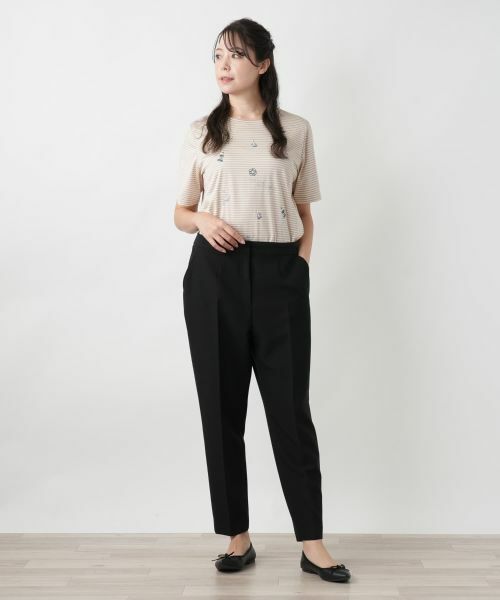 Leilian PLUS HOUSE / レリアンプラスハウス その他パンツ | 【店舗人気】テーパードパンツ【ROCHAS Premiere】 | 詳細1