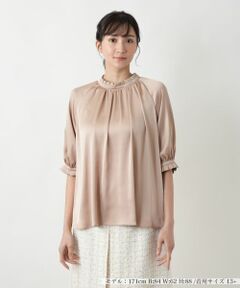 Leilian PLUS HOUSE / レリアンプラスハウス シャツ・ブラウス | 【店舗人気】フリルブラウス