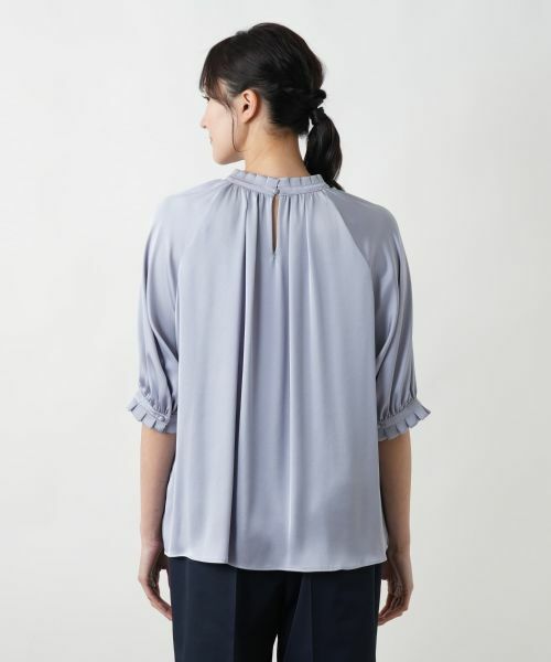 Leilian PLUS HOUSE / レリアンプラスハウス シャツ・ブラウス | 【店舗人気】フリルブラウス | 詳細12