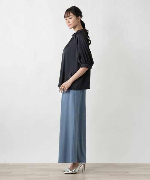 Leilian PLUS HOUSE / レリアンプラスハウス シャツ・ブラウス | 【店舗人気】フリルブラウス | 詳細5