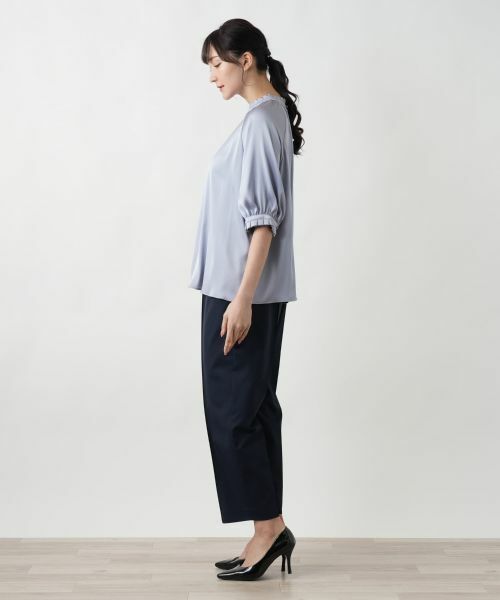 Leilian PLUS HOUSE / レリアンプラスハウス シャツ・ブラウス | 【店舗人気】フリルブラウス | 詳細8