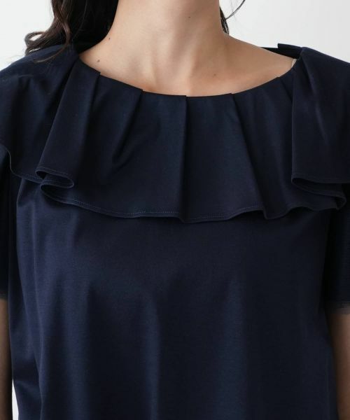 Leilian PLUS HOUSE / レリアンプラスハウス シャツ・ブラウス | フリルカラーブラウス【プラス企画】 | 詳細10