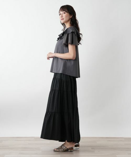 Leilian PLUS HOUSE / レリアンプラスハウス シャツ・ブラウス | フリルカラーブラウス【プラス企画】 | 詳細2