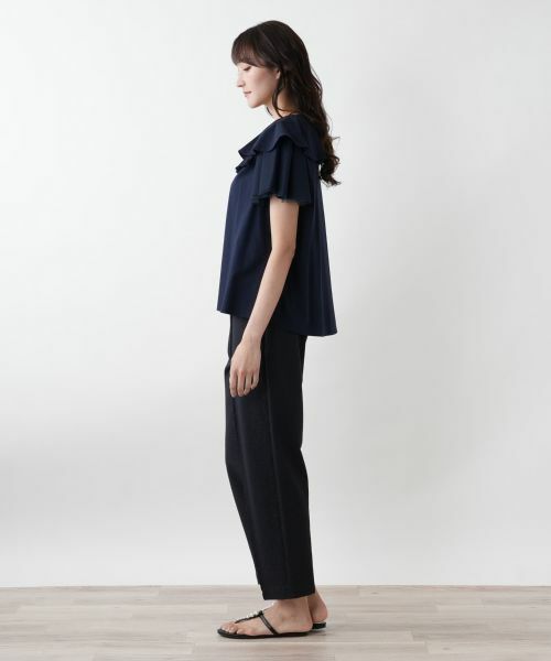 Leilian PLUS HOUSE / レリアンプラスハウス シャツ・ブラウス | フリルカラーブラウス【プラス企画】 | 詳細5