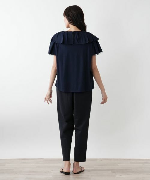 Leilian PLUS HOUSE / レリアンプラスハウス シャツ・ブラウス | フリルカラーブラウス【プラス企画】 | 詳細6