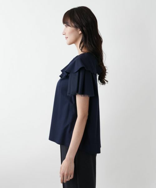 Leilian PLUS HOUSE / レリアンプラスハウス シャツ・ブラウス | フリルカラーブラウス【プラス企画】 | 詳細8