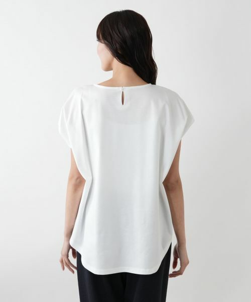 Leilian PLUS HOUSE / レリアンプラスハウス カットソー | 【店舗人気】フレンチスリーブカットソー【プラス企画】 | 詳細9