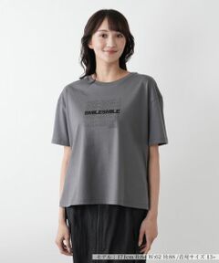 Leilian PLUS HOUSE / レリアンプラスハウス Tシャツ | 【店舗人気】プリントTシャツ【プラス企画】