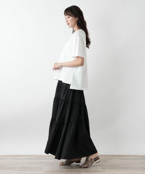 Leilian PLUS HOUSE / レリアンプラスハウス Tシャツ | 【店舗人気】プリントTシャツ【プラス企画】 | 詳細2