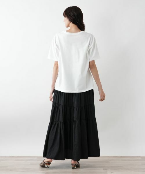 Leilian PLUS HOUSE / レリアンプラスハウス Tシャツ | 【店舗人気】プリントTシャツ【プラス企画】 | 詳細3