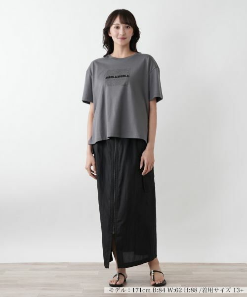 Leilian PLUS HOUSE / レリアンプラスハウス Tシャツ | 【店舗人気】プリントTシャツ【プラス企画】 | 詳細7