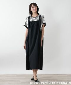 Leilian PLUS HOUSE / レリアンプラスハウス ロング・マキシ丈ワンピース | 【店舗人気】ジャンパースカート【プラス企画】