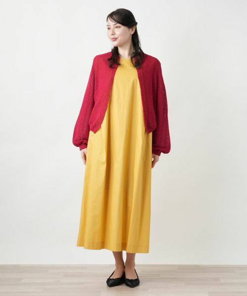 Leilian PLUS HOUSE / レリアンプラスハウス カーディガン・ボレロ | 【店舗人気】シアーニットカーディガン【NEMIKA】 | 詳細1