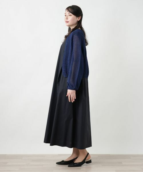 Leilian PLUS HOUSE / レリアンプラスハウス カーディガン・ボレロ | 【店舗人気】シアーニットカーディガン【NEMIKA】 | 詳細11