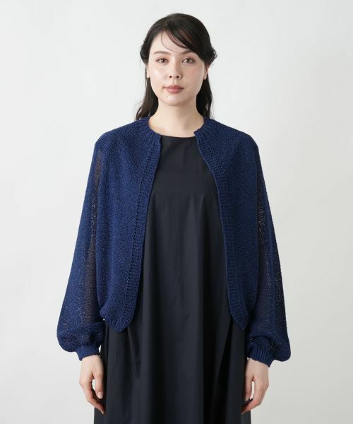 Leilian PLUS HOUSE / レリアンプラスハウス カーディガン・ボレロ | 【店舗人気】シアーニットカーディガン【NEMIKA】 | 詳細13
