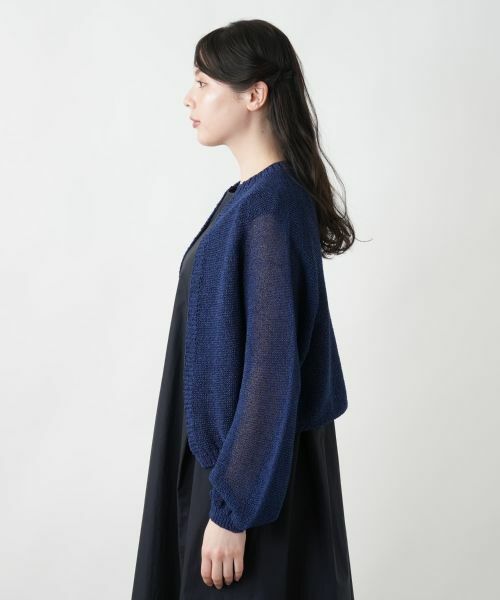 Leilian PLUS HOUSE / レリアンプラスハウス カーディガン・ボレロ | 【店舗人気】シアーニットカーディガン【NEMIKA】 | 詳細14