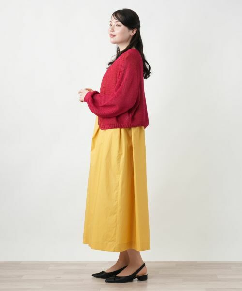 Leilian PLUS HOUSE / レリアンプラスハウス カーディガン・ボレロ | 【店舗人気】シアーニットカーディガン【NEMIKA】 | 詳細2