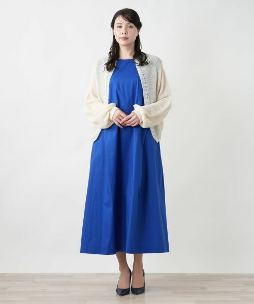 Leilian PLUS HOUSE / レリアンプラスハウス カーディガン・ボレロ | 【店舗人気】シアーニットカーディガン【NEMIKA】 | 詳細4