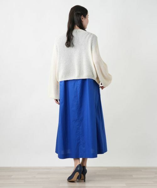 Leilian PLUS HOUSE / レリアンプラスハウス カーディガン・ボレロ | 【店舗人気】シアーニットカーディガン【NEMIKA】 | 詳細6