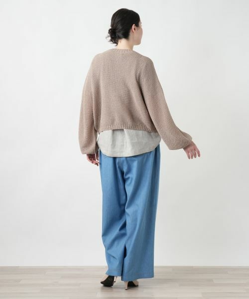 Leilian PLUS HOUSE / レリアンプラスハウス カーディガン・ボレロ | 【店舗人気】シアーニットカーディガン【NEMIKA】 | 詳細9