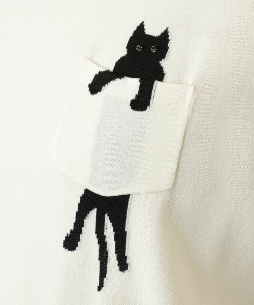 Leilian PLUS HOUSE / レリアンプラスハウス ニット・セーター | 【店舗人気】アニマルモチーフニット【NEMIKA】 | 詳細17