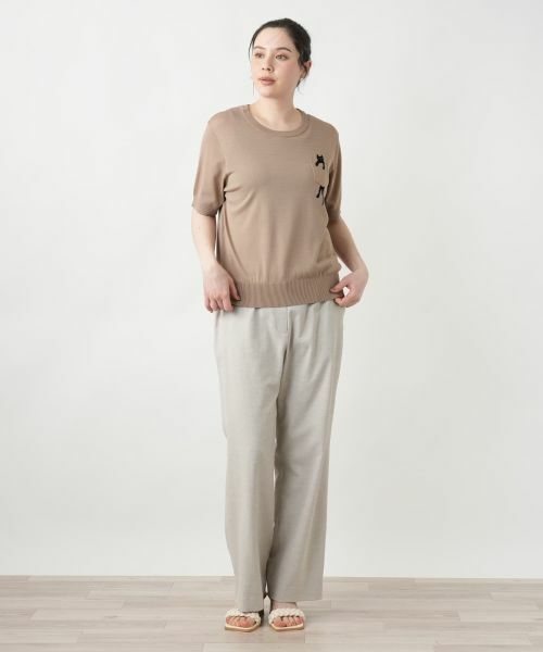 Leilian PLUS HOUSE / レリアンプラスハウス ニット・セーター | 【店舗人気】アニマルモチーフニット【NEMIKA】 | 詳細4