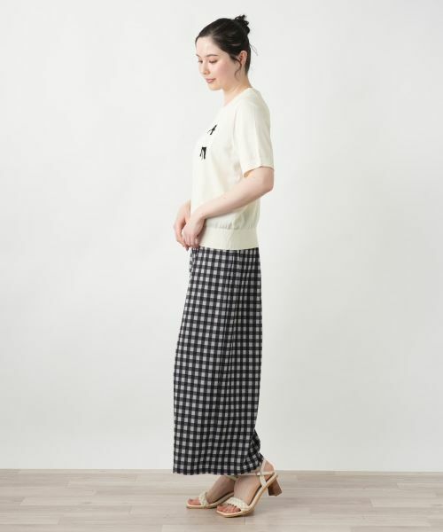 Leilian PLUS HOUSE / レリアンプラスハウス ニット・セーター | 【店舗人気】アニマルモチーフニット【NEMIKA】 | 詳細8