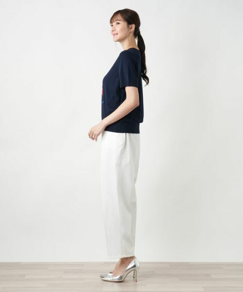 Leilian PLUS HOUSE / レリアンプラスハウス ニット・セーター | 【店舗人気】モチーフニットトップス【NEMIKA】 | 詳細2