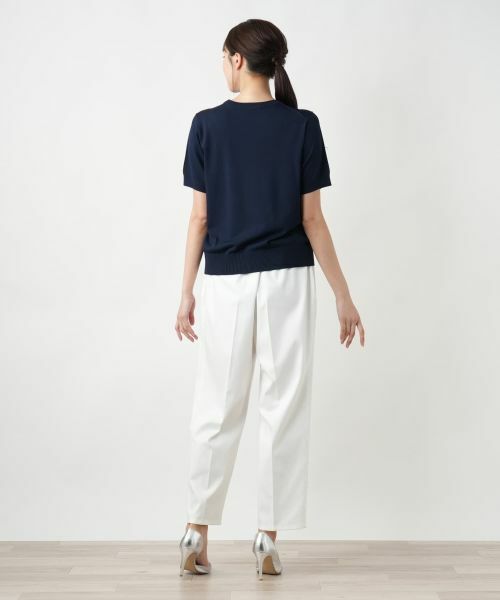 Leilian PLUS HOUSE / レリアンプラスハウス ニット・セーター | 【店舗人気】モチーフニットトップス【NEMIKA】 | 詳細3