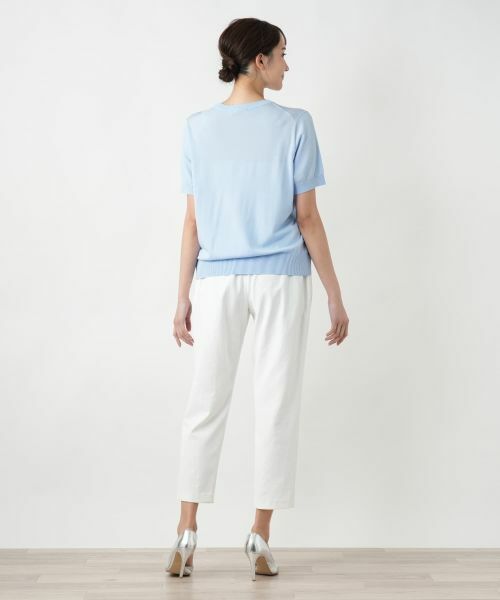 Leilian PLUS HOUSE / レリアンプラスハウス ニット・セーター | 【店舗人気】モチーフニットトップス【NEMIKA】 | 詳細6