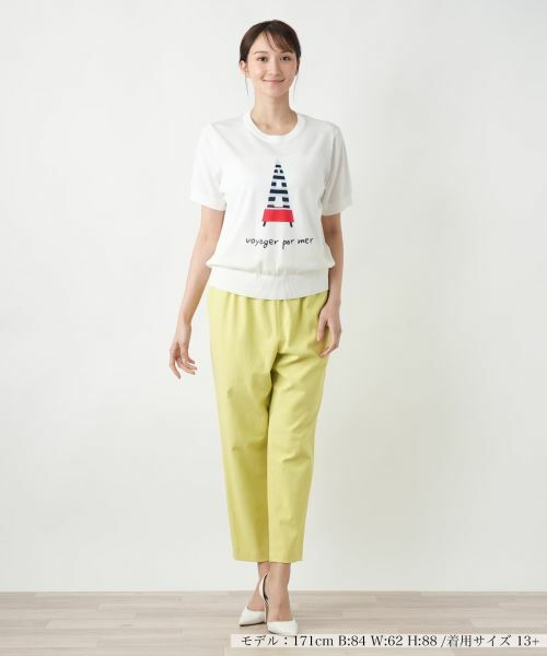 Leilian PLUS HOUSE / レリアンプラスハウス ニット・セーター | 【店舗人気】モチーフニットトップス【NEMIKA】 | 詳細7