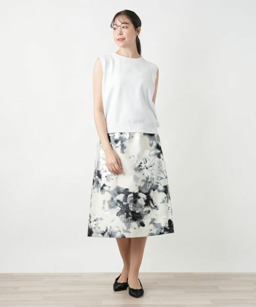 Leilian PLUS HOUSE / レリアンプラスハウス ニット・セーター | 【店舗人気】ノースリーブトップス【NEMIKA】 | 詳細4