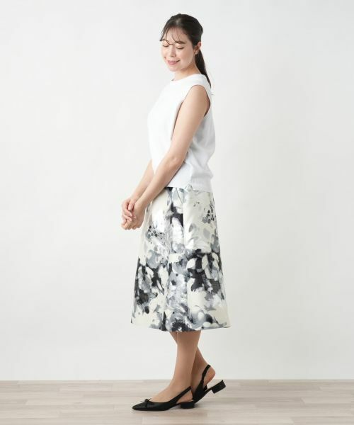 Leilian PLUS HOUSE / レリアンプラスハウス ニット・セーター | 【店舗人気】ノースリーブトップス【NEMIKA】 | 詳細5