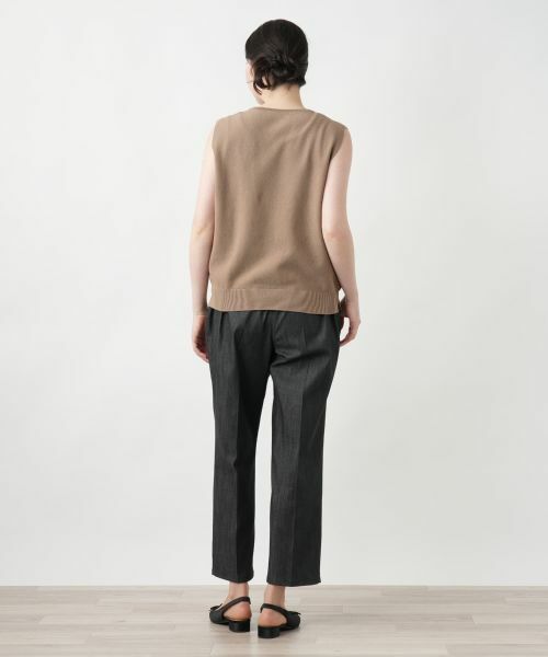 Leilian PLUS HOUSE / レリアンプラスハウス ニット・セーター | 【店舗人気】ノースリーブトップス【NEMIKA】 | 詳細9