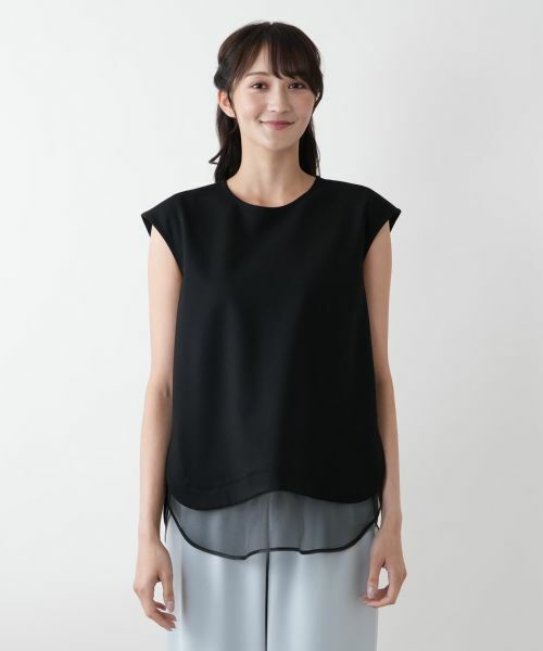 Leilian PLUS HOUSE / レリアンプラスハウス シャツ・ブラウス | レイヤード風ブラウス【NEMIKA】 | 詳細10