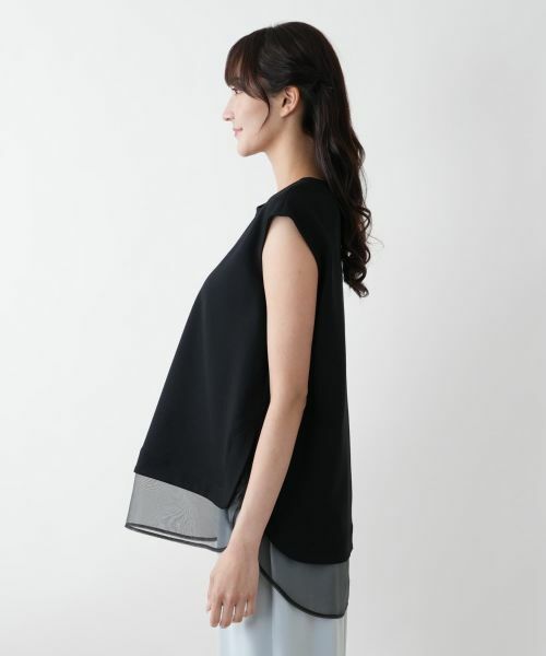 Leilian PLUS HOUSE / レリアンプラスハウス シャツ・ブラウス | レイヤード風ブラウス【NEMIKA】 | 詳細11