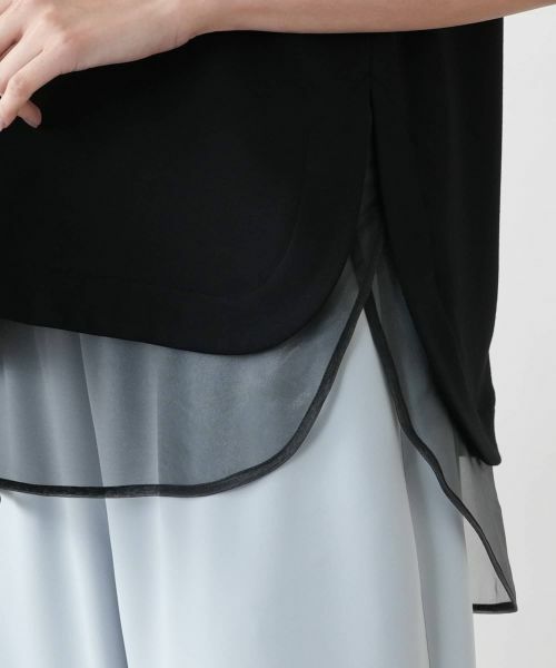 Leilian PLUS HOUSE / レリアンプラスハウス シャツ・ブラウス | レイヤード風ブラウス【NEMIKA】 | 詳細16