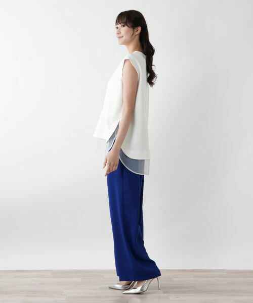 Leilian PLUS HOUSE / レリアンプラスハウス シャツ・ブラウス | レイヤード風ブラウス【NEMIKA】 | 詳細2