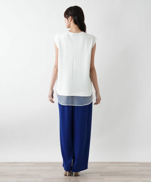 Leilian PLUS HOUSE / レリアンプラスハウス シャツ・ブラウス | レイヤード風ブラウス【NEMIKA】 | 詳細3