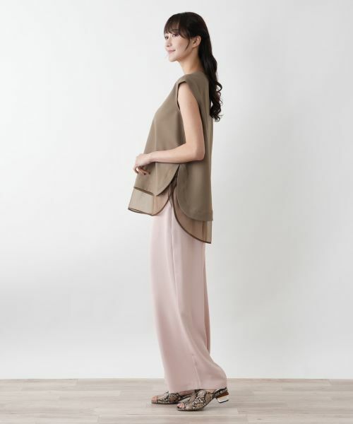 Leilian PLUS HOUSE / レリアンプラスハウス シャツ・ブラウス | レイヤード風ブラウス【NEMIKA】 | 詳細5